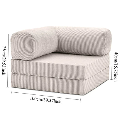 Two-tone Teddy Sofa, Compression Sofa, Multifunctional Sofa, Popular Model, Support Color Customization, Washable