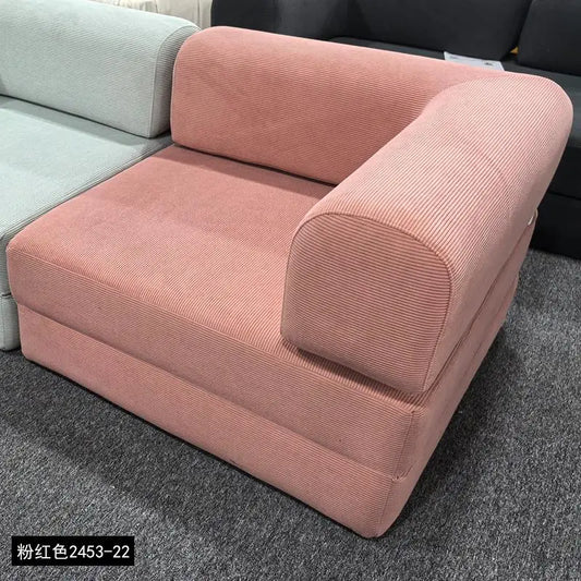 Sofas Retro American Sofa Fabric Living Room Small Apartment Medieval Removable and Washable Module Lazy Sofa Foldable Sofa Bed