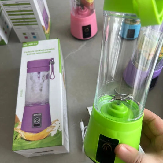 6 Blade Cyclone Juicer Cup Portable Multifunction Blender for Home Use Personal Smoothie Maker