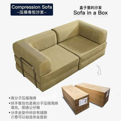 Two-tone Teddy Sofa, Compression Sofa, Multifunctional Sofa, Popular Model, Support Color Customization, Washable