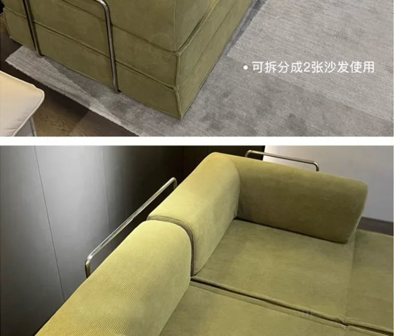 Two-tone Teddy Sofa, Compression Sofa, Multifunctional Sofa, Popular Model, Support Color Customization, Washable