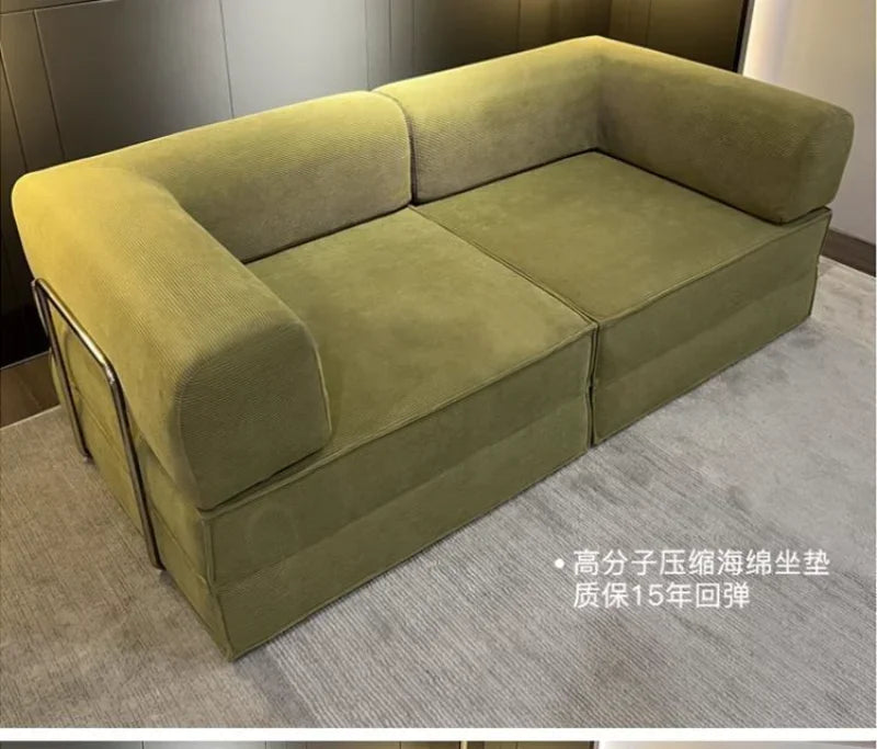Two-tone Teddy Sofa, Compression Sofa, Multifunctional Sofa, Popular Model, Support Color Customization, Washable