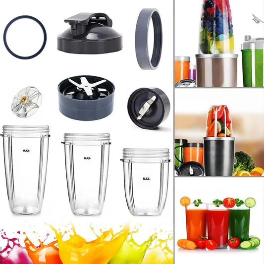 18oz 24oz 32oz Juicer Cup Extractor Cross Blade Fit for 600W 900W Nutribullet Blender Replacement Parts Blender Blade Parts