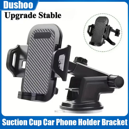 360° Windshield Car Phone Holder Car Dashboard Mobile Cell Support Bracket Universal Sucker for iPhone 16 15 14 Samsung Xiaomi