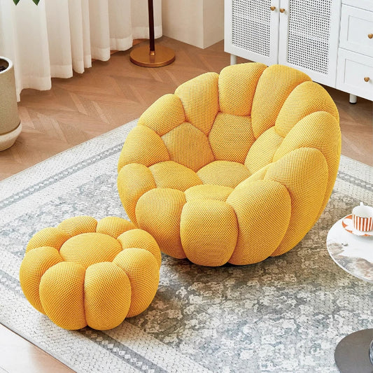Relaxing Lazy Sofa Reclining And Sleeping Rotating Leisure Sofa Chair Living Room Sofas Bed Stool Leisure Chair Armchairs