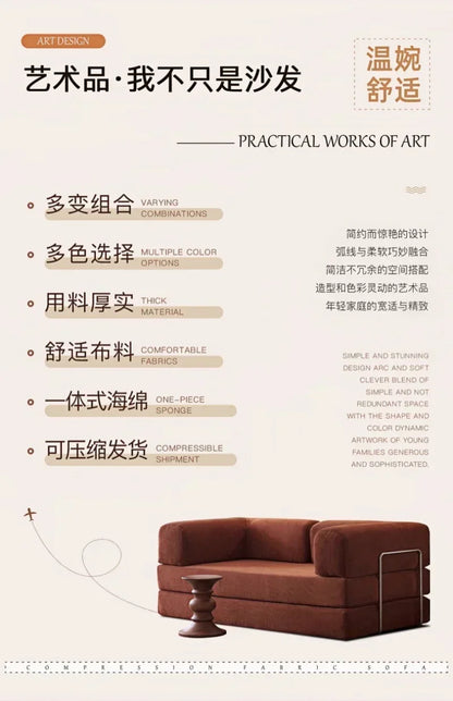 Vacuum Compression Sofa, Multifunctional Sofa Bed in The Living Room, A New Choice for Home Comfort, Customizable,Source Factory