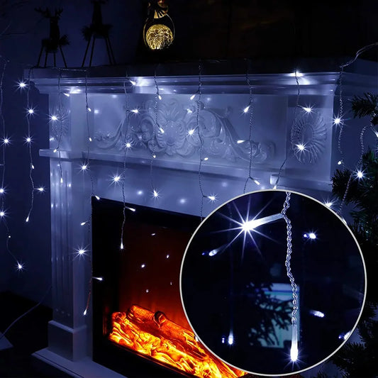 8 Modes USB Ice Stick Light String wedding party LED Light Indoor Garland Home festival Party Garden  Bedroom Curtain Decoration